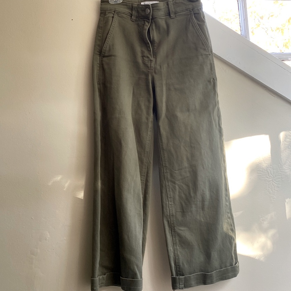Everlane Wide-Leg Crop Pants